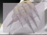 Watch cammodel LexaSawyer: Nails