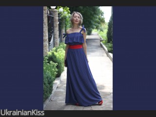 Image of cam model UkrainianKiss from CamContacts