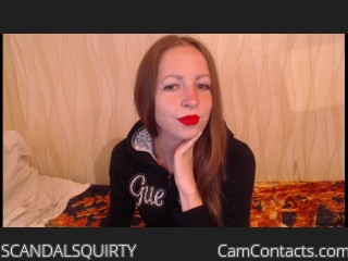 Image of cam model SCANDALSQUIRTY from CamContacts