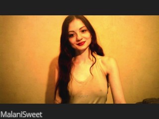 Image of cam model MalaniSweet from CamContacts