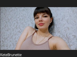 Image of cam model KeteBrunette from CamContacts
