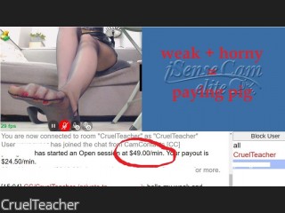 Image of cam model CruelTeacher from CamContacts