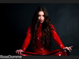 Image of cam model RoseDomme from CamContacts