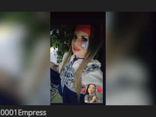 Image of cam model 0001Empress from CamContacts