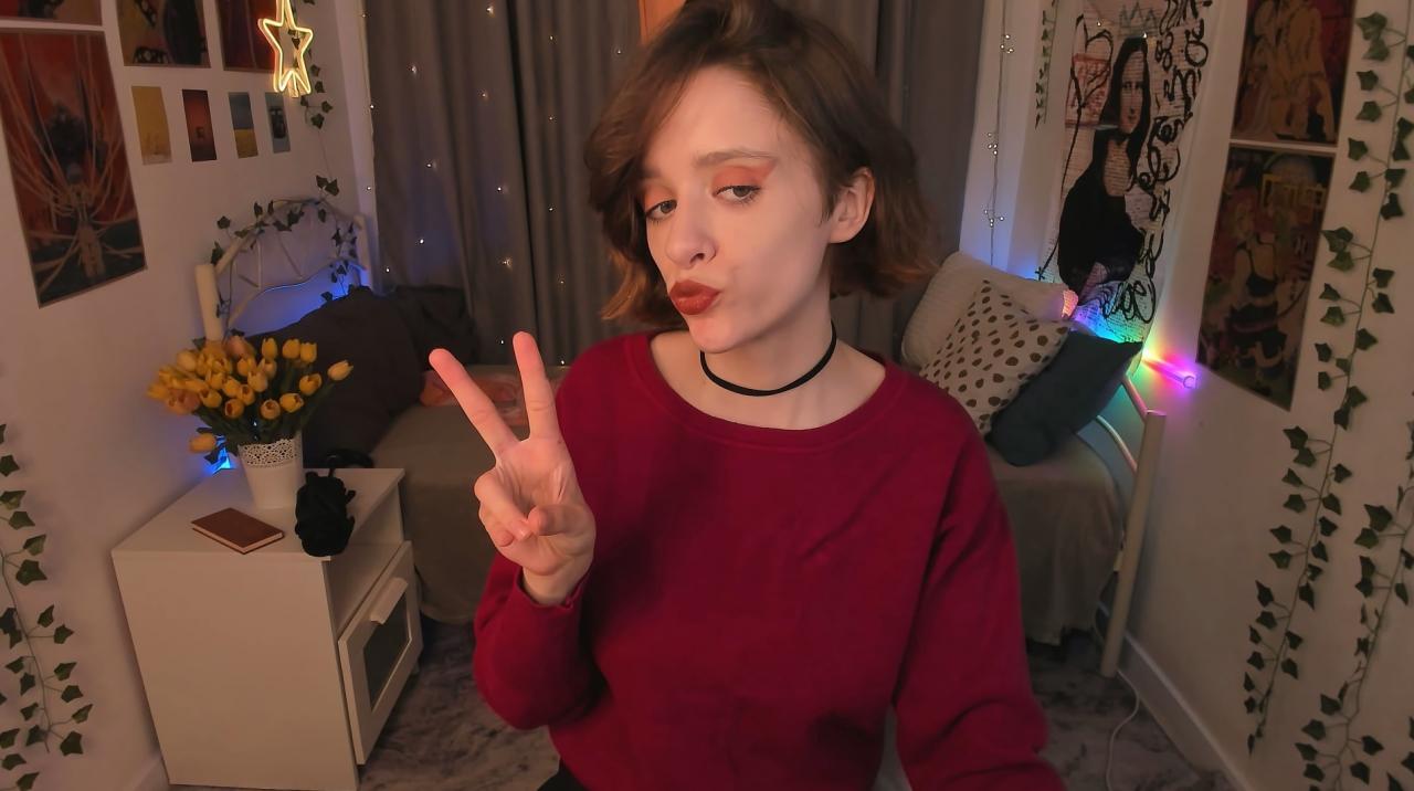 Webcam chat profile for FrancescaSmit: Kissing