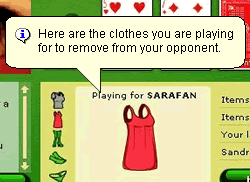 Removed clothes