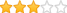 3 stars