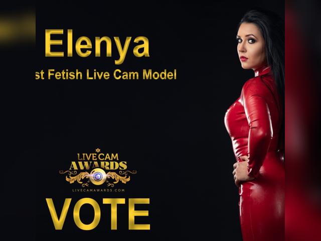 Start video chat with MissElenya: Latex & rubber