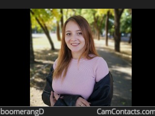 Webcam model boomerangD from CamContacts
