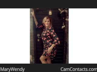 Webcam model MaryWendy from CamContacts