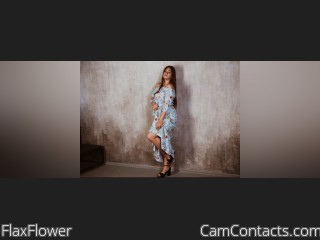 Webcam model FlaxFlower from CamContacts