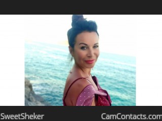 Webcam model SweetSheker from CamContacts