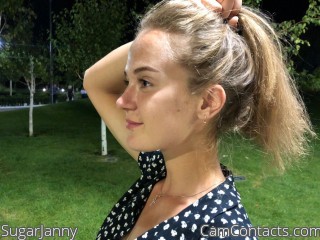 Webcam model SugarJanny from CamContacts