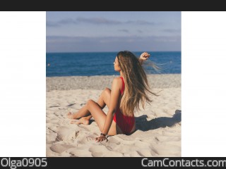 Webcam model Olga0905 from CamContacts