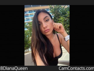 Webcam model 8DianaQueen from CamContacts