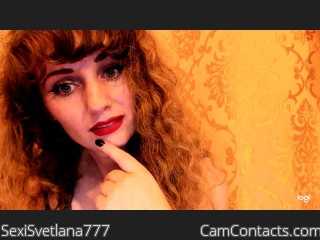 Webcam model SexiSvetlana777 from CamContacts