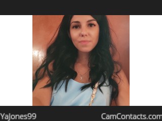 Webcam model YaJones99 from CamContacts