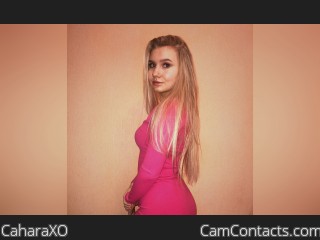 Webcam model CaharaXO from CamContacts