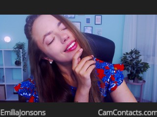 Webcam model EmiliaJonsons from CamContacts
