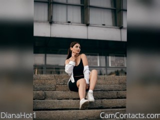 Webcam model DianaHot1 from CamContacts