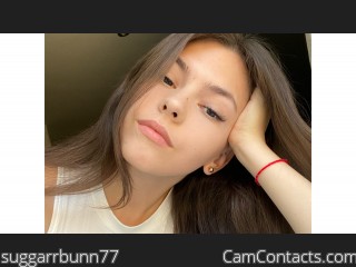 Webcam model suggarrbunn77 from CamContacts