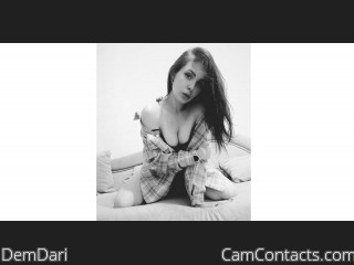 Webcam model DemDari from CamContacts