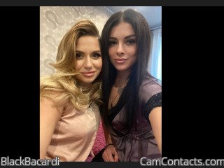 Webcam model BlackBacardi from CamContacts