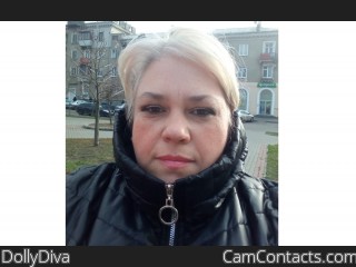 Webcam model DollyDiva from CamContacts