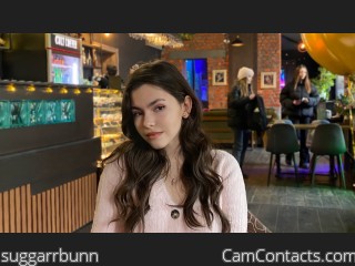 Webcam model suggarrbunn from CamContacts