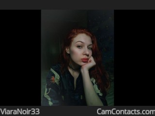 Webcam model ViaraNoir33 from CamContacts