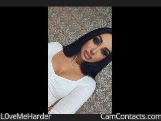 Webcam model L0veMeHarder from CamContacts