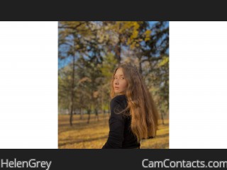 Webcam model HelenGrey from CamContacts