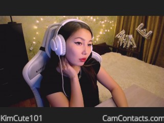 Webcam model KimCute101 from CamContacts