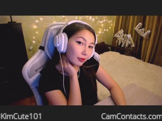 Webcam model KimCute101 from CamContacts