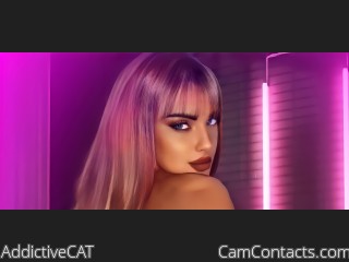 Webcam model AddictiveCAT from CamContacts
