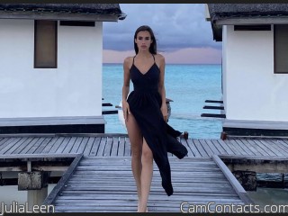 Webcam model JuliaLeen from CamContacts