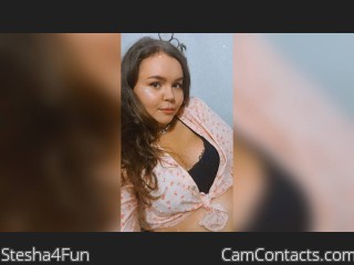 Webcam model Stesha4Fun from CamContacts