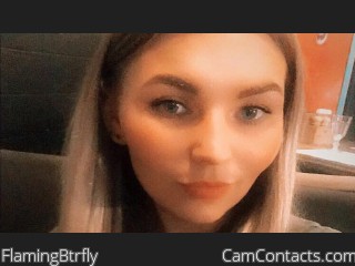 Webcam model FlamingBtrfly from CamContacts