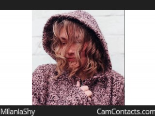 Webcam model MilaniaShy from CamContacts