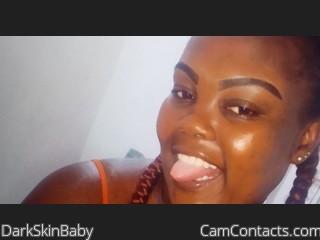 Webcam model DarkSkinBaby from CamContacts