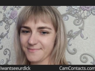 Webcam model Iwantseeurdick from CamContacts