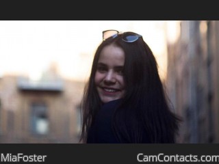 Webcam model MiaFoster from CamContacts