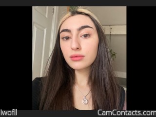 Webcam model iwofil from CamContacts