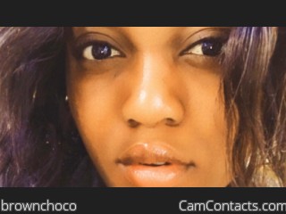 Webcam model brownchoco from CamContacts