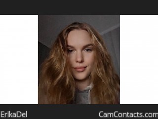 Webcam model ErikaDel from CamContacts