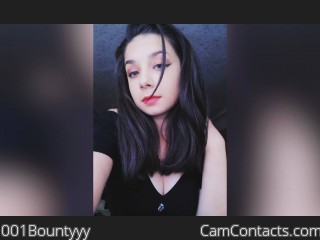 Webcam model 001Bountyyy from CamContacts