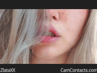 Webcam model ZlataXX from CamContacts