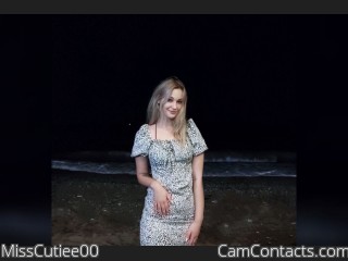 Webcam model MissCutiee00 from CamContacts