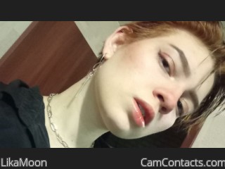 Webcam model LikaMoon from CamContacts