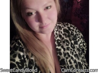 Webcam model SweetCandyBlond from CamContacts
